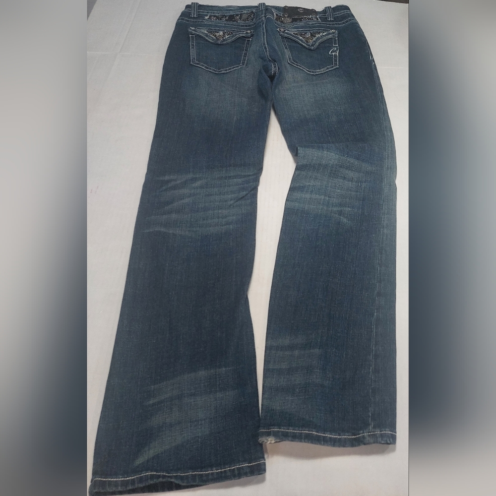 Cartise Women's Denim Jeans Size 12 - Picture 4 of 16
